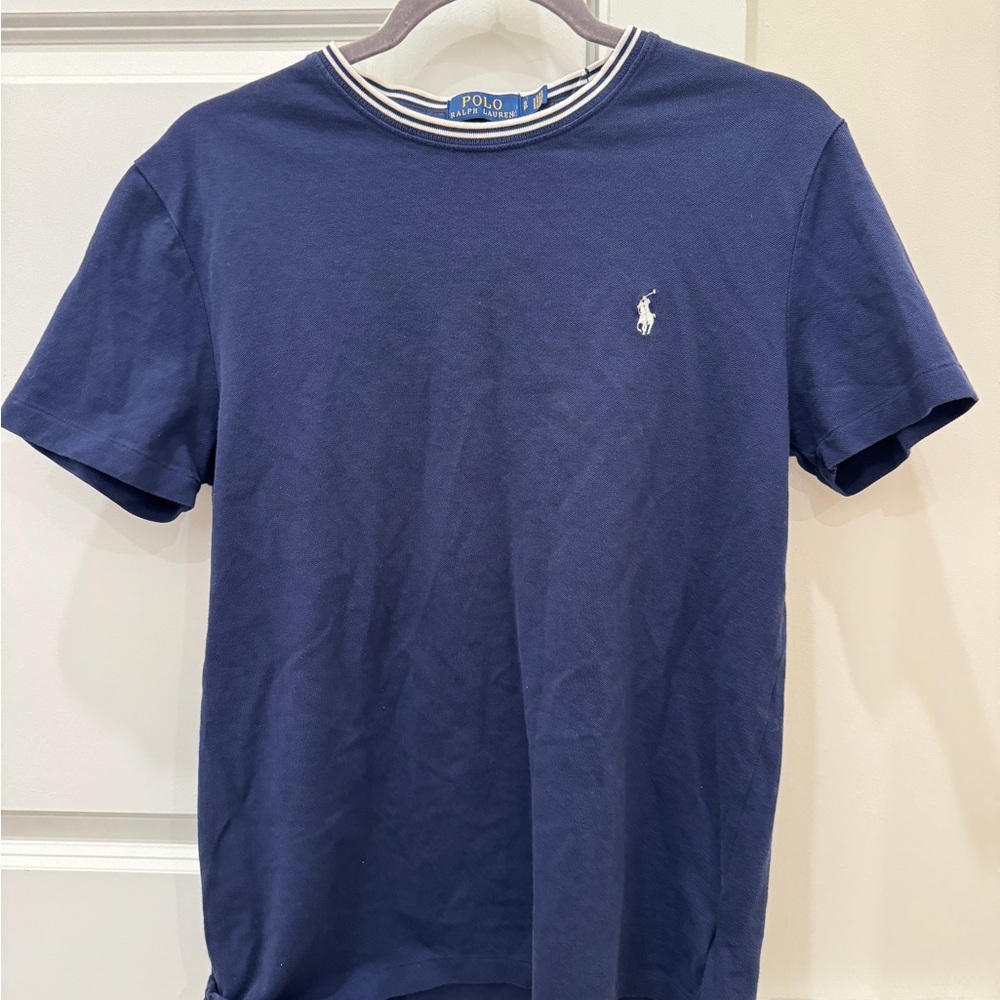 Polo by Ralph Lauren Navy Blue Men's 100% Cotton T-Shirt